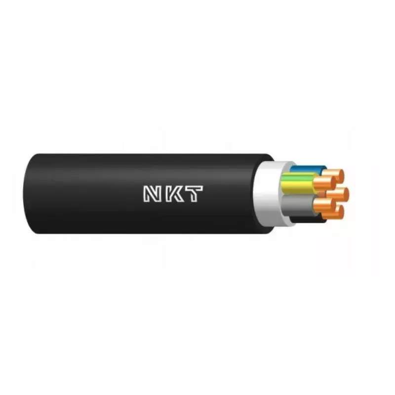 NKT przewód kabel ziemny 5x1,5 YKY 0,6/1kV 1m do instalacji