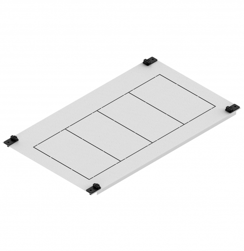 Osłona 4xKVL00 (250x150) 12 modułów CP 2-2 K00 ETI