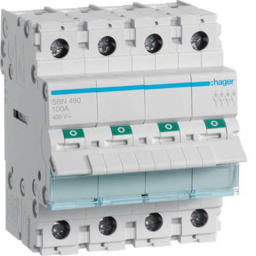 Rozłącznik izolacyjny 4P 100A SBN490 HAGER