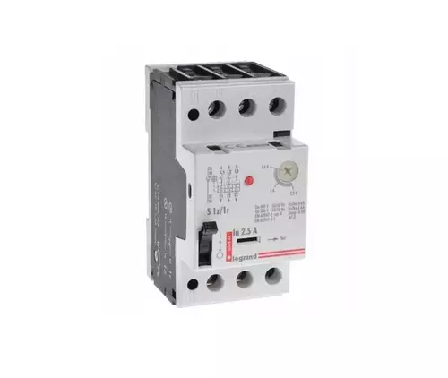 Wyłącznik silnikowy 0.63-10,18kW M250S 1A 606864 LEGRAND