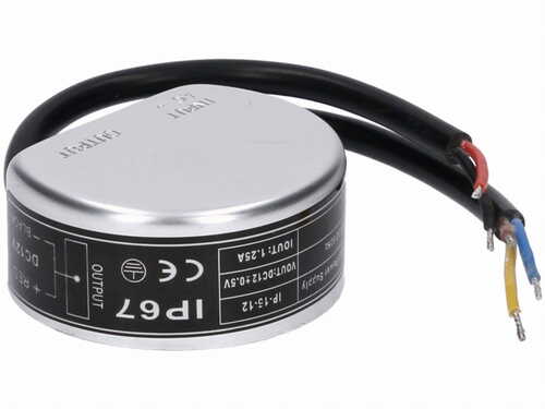 Zasilacz LED do puszki hermetyczny IP67 12V 10W IP-10-12-O PRESCOT