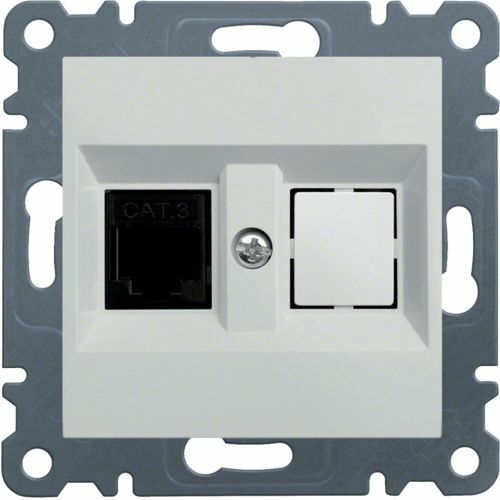 Lumina 2 gniazdo telefoniczne RJ11 WL2010 HAGER
