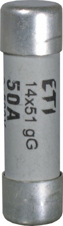 Wkładka bezpiecznikowa cylindryczna CH14x51 gG 32A\500V 002630015 ETI