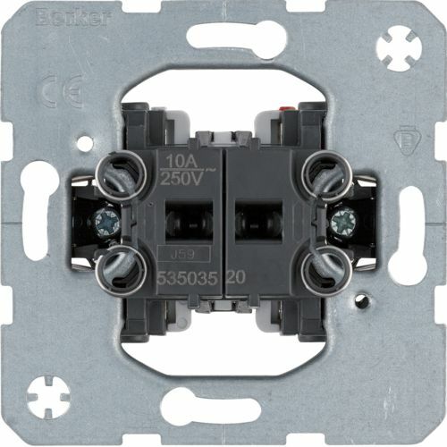 BERKER ONE.PLATFORM MECHANIZM ŁĄCZNIKA ŻALUZJOWEGO 2-KLAWISZOWEGO 53503520 HAGER