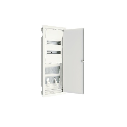 Rozdzielnica skrzynka p/t 2x12 multimedialna hybrydowa + 2xpłyta montażowa + 1xgniazdo 230v VU602PLH Hager