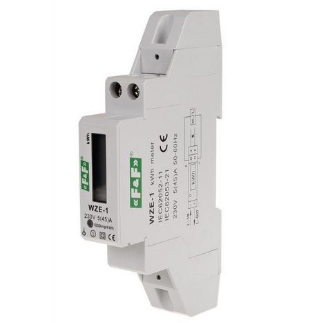 Licznik energii elektrycznej LCD 230V WZE-1 F&F