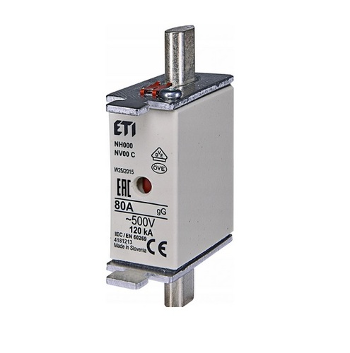 Wkładka bezpiecznikowa WT-00C\GG 100A 004181214 ETI