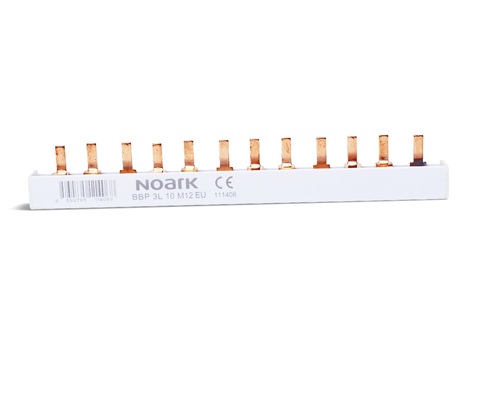 Szyna łączeniowa 12-modułowa 3-FAZOWA 10MM2 DO BEZPIECZNIKÓW SLIM Ex9B40J 111406 NOARK