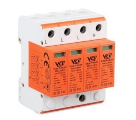 OGRANICZNIK PRZEPIĘĆ 4P T1+T2(B+C) 7kA AC BC4P VCX