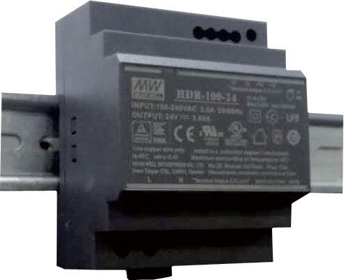 Zasilacz na szynę DIN HDR 100W 12V 7,1A HDR-100-12 MEAN WELL