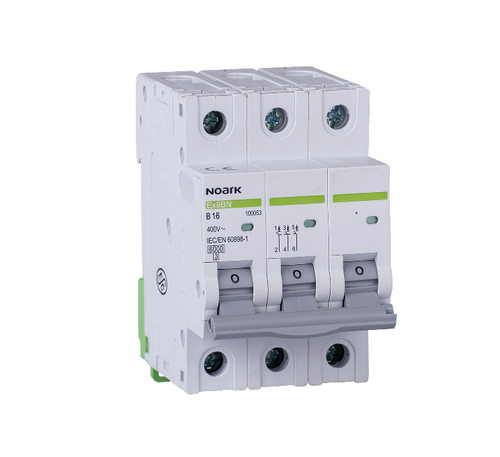 WYŁĄCZNIK NADPRĄDOWY 3P B 63A 6kA AC EX9BN 100059 NOARK