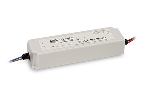 Zasilacz LPV 100W 12V 8,5A LPV-100-12 Mean Well