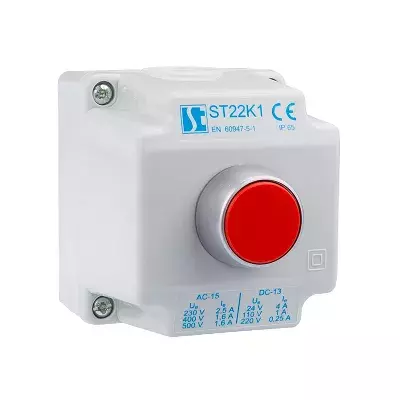 Kaseta sterownicza ST22 K1\02-1 czerwony SPAMEL