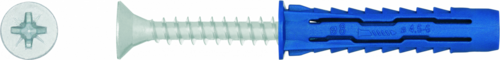 Kołek uniwersalny 6x30mm z wkrętem 45x40mm (50 szt.) 4ALL-06+4540 RAWLPLUG