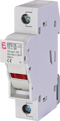 Rozłącznik bezpiecznikowy EFD10 10x38 1P 32A 002540001 ETI
