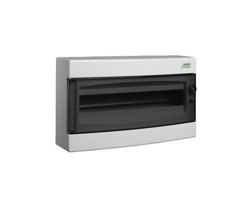 Skrzynka rozdzielnica natynkowa 1X8 drzwi transparentne PNS 8T IP40 101497 NOARK
