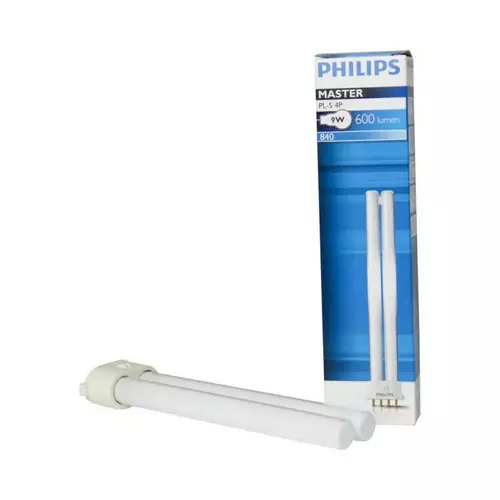 Świetlówka kompaktowa PL-S 9W/830 3000K 4-pinowa 2G7 927936283011 Philips