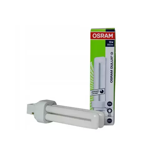 Świetlówka kompaktowa DULUX D/E 13W/840 4000K 4-pinowa G24D-2 Osram