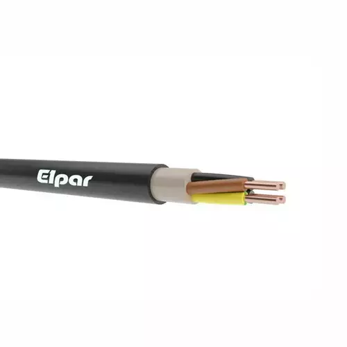 PRZEWÓD KABEL ZIEMNY YKY 4X6 0,6/1kV ELPAR 1M DO ZIEMI DO INSTALACJI