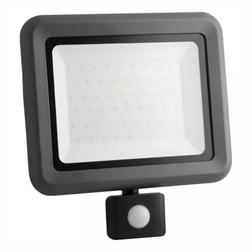 Naświetlacz LED 50W z czujnikiem ruchu 6400K IP65 6000lm HELI2 ANLUX
