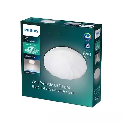 Philips plafon LED 10W NW 4000K 1100LM IP20 Biały Okrągły CL202 SHORE