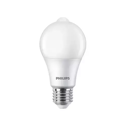 Żarówka LED 8W-60W E27 WW 2700K A60 806LM z Czujnikiem Ruchu Philips